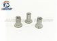 Aluminum Round Body  M4 M6 M8 Flat Head  Blind Rivets Nuts Without Knurled