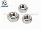 Stainless Steel 316  DIN 934 ANSI Finished Hex Head Nuts For Fastening