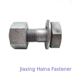 M30 Hot Dip Galvanized Spring Lock Washers Stud hex Bolts and Nuts