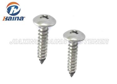 A2 A4 die Pan Head Cold Forging Philips Self Tapping Screws With Draad onttrekken