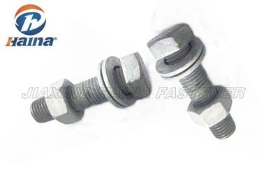 Het juiste Hoofd de Boutenzink van de Draadhexuitdraai plateerde Grijze Kleur M16 * 85 voor de Chemische Industrie