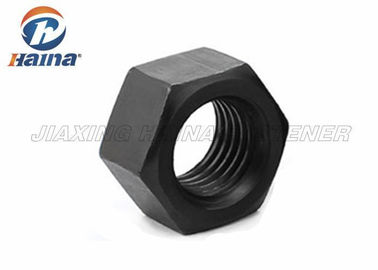 Koolstofstaal 8,8 Zwarte ASTM A563 de Hexuitdraai Hoofdnoten van de Rangm8 M10 M12 M16 Diameter