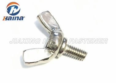 De Vlinderbevestigingsmiddelen Wing Bolt van de A2a4 Mannelijke Draad DIN316