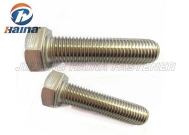 ANSI/ASTM M4-M30 1/4“ - 2“ A2 70 de Hoofdbouten van de Roestvrij staalhexuitdraai voor Verbinding