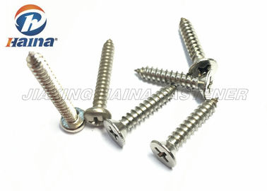 DIN 7982 Roestvrij staal 304 verzonk Hoofdphillips self tapping screws