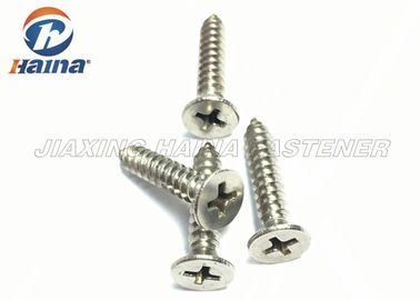 DIN 7982 Roestvrij staal 304 verzonk Hoofdphillips self tapping screws