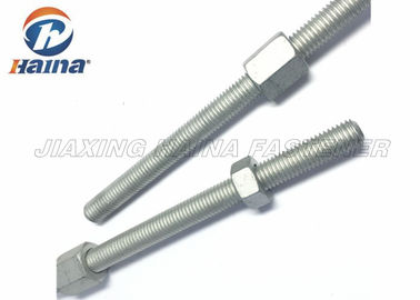 DIN975 Koolstofstaal Materiële Zwarte Deklaag volledig Ingepast Rod For Building
