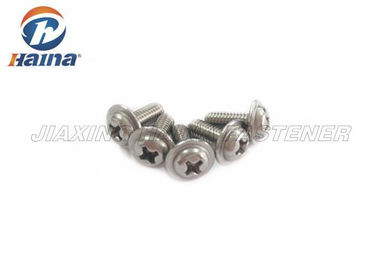 Roestvrij staal 304 316 Machine Dwars In een nis gezet Pan Head Screws With Collar