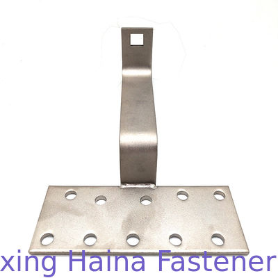 Roestvrij staal 304 316 Douanezonnepaneel die de Regelbare Haak van het Tegeldak opzetten