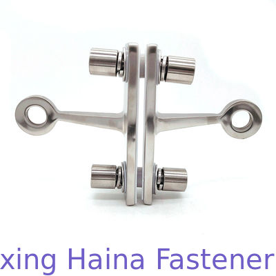 De twee Wapensspiegel beëindigt SS316-de Gordijngevelmontage van de Glasvoorgevel