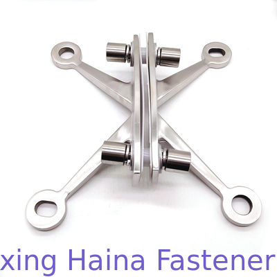 De Spiegelroestvrij staal 316 van SS316 SS304 de Montage van de Vier WapensGordijngevel