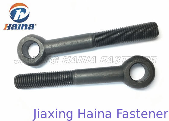 De zwarte Bout van het Oppervlaktedin 580 Opheffende Oog, volledig Ingepaste Oogbout voor Filter Zelf