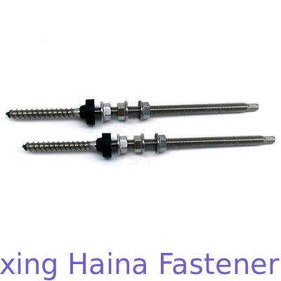 De zonne het Opzetten Bouten van de de Draadhanger van het Daksus304 SUS316 Metrische Dubbele Beëindigen