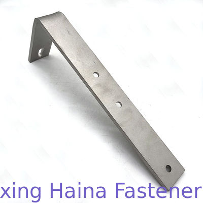 Grote Vlakke van de de Vormhoek van L van het Hoekroestvrije staal het zonnepaneelsteun - steun